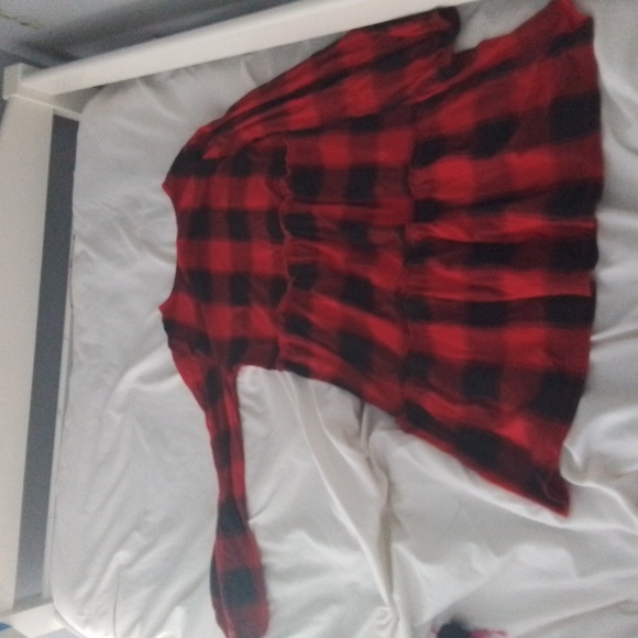 Plad dress - The second picture is the real color. - Picture 2 of 2